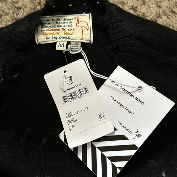 Free People & Sandrine Rose wool/cashmere sweater - Picture 3 of 5